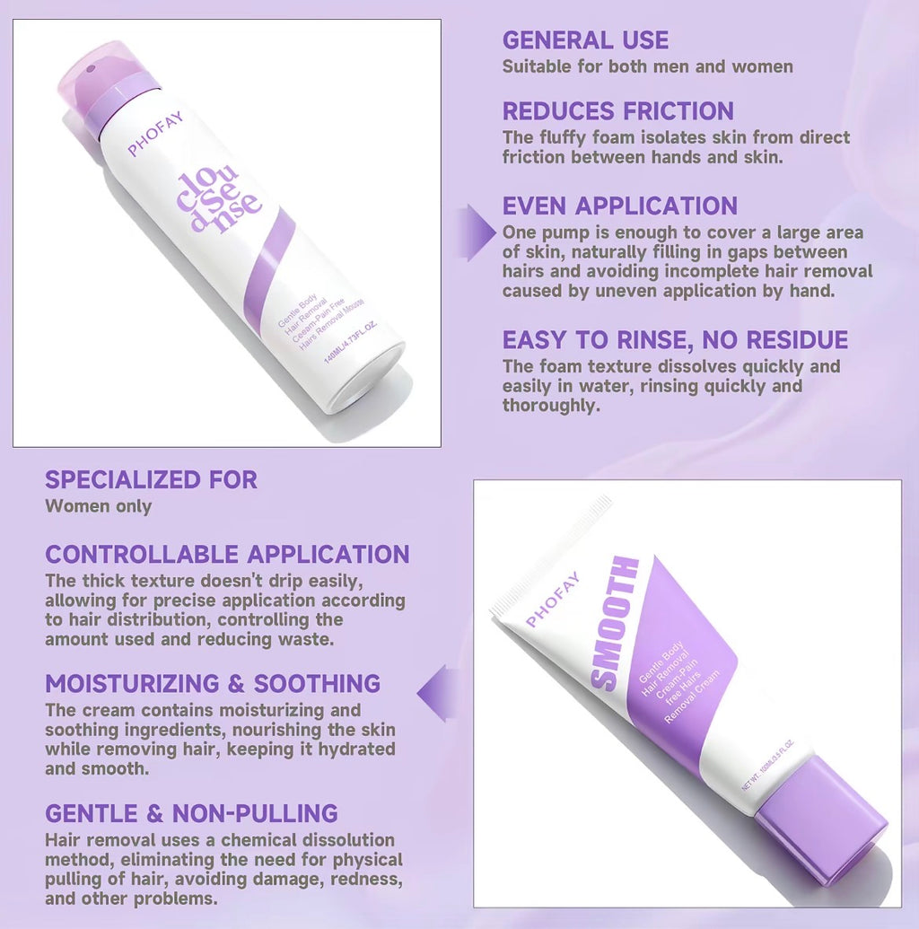 Natural hair removal
