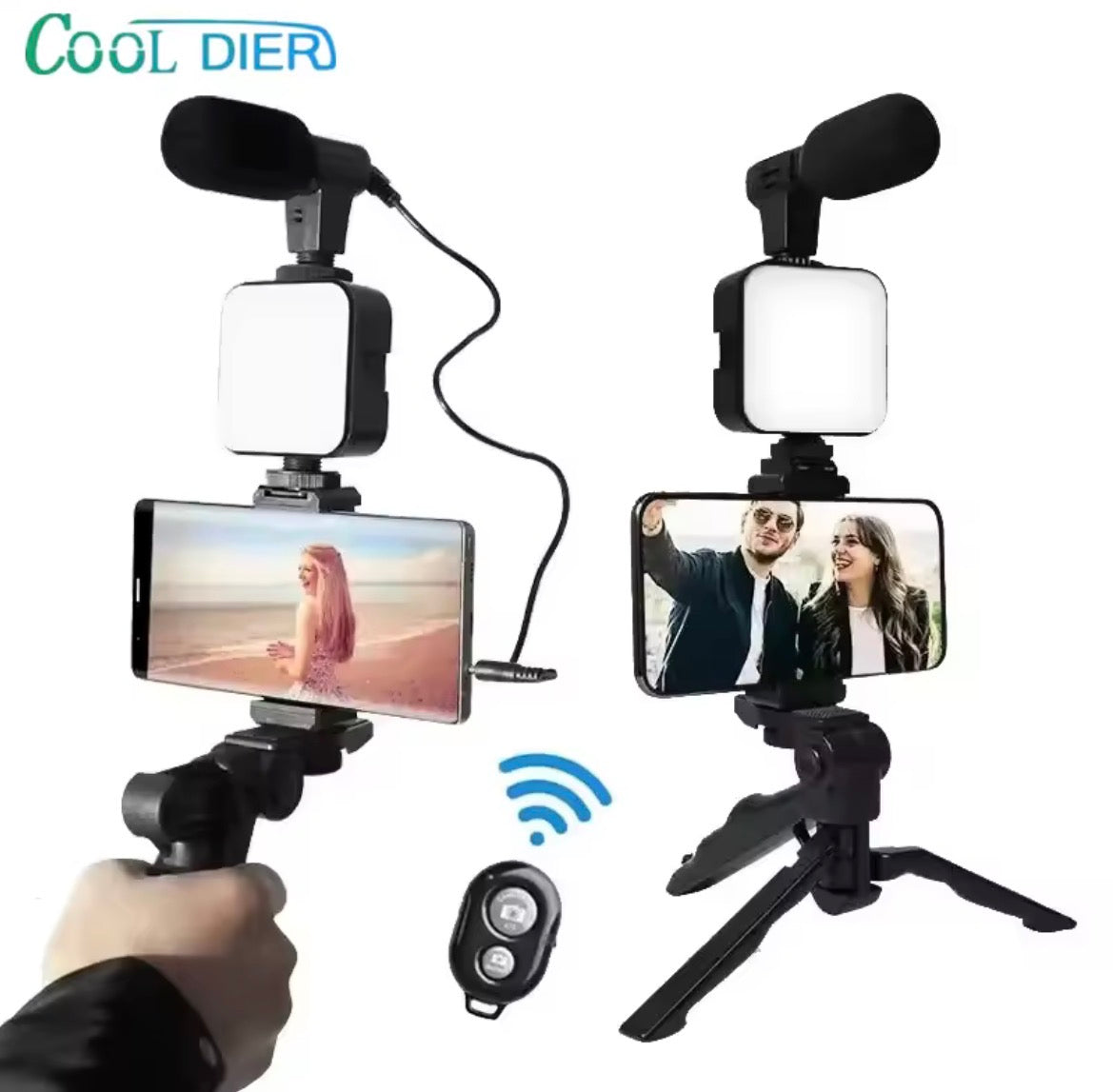 Video recording microphone