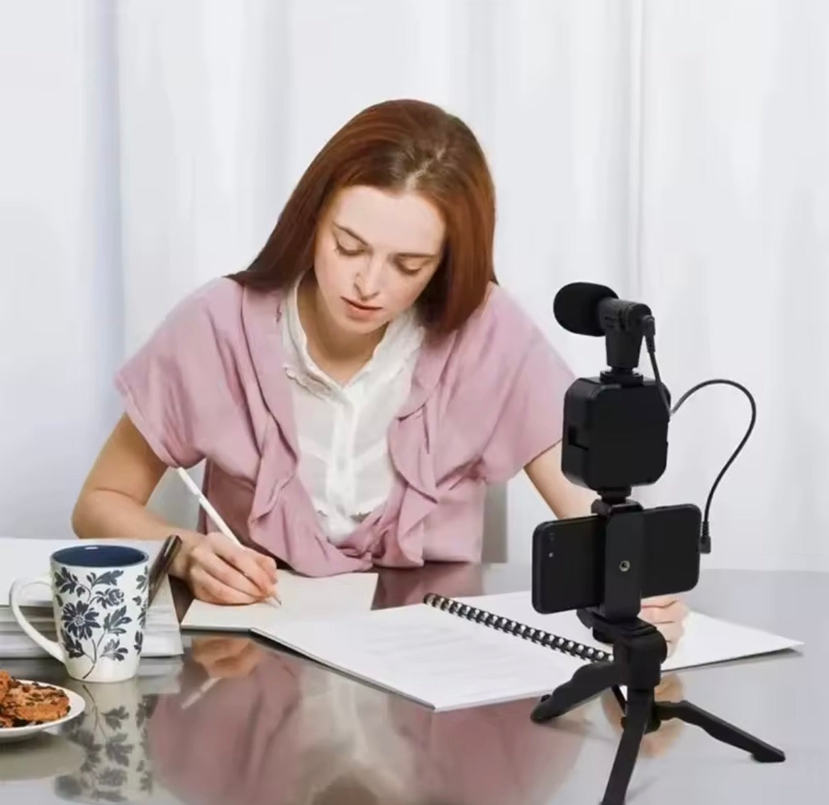 Video recording microphone